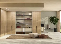 Armadio con ante battenti a Otto ante Clara di Artigianale