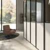 Armadio con ante battenti moderno Glass 3 Orme a prezzo ribassato