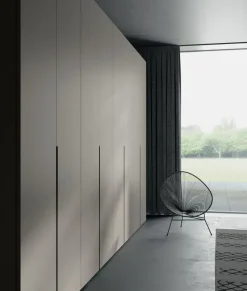 Armadio con ante battenti moderno Armadio battente anta gola 01 Mottes selection a prezzo scontato