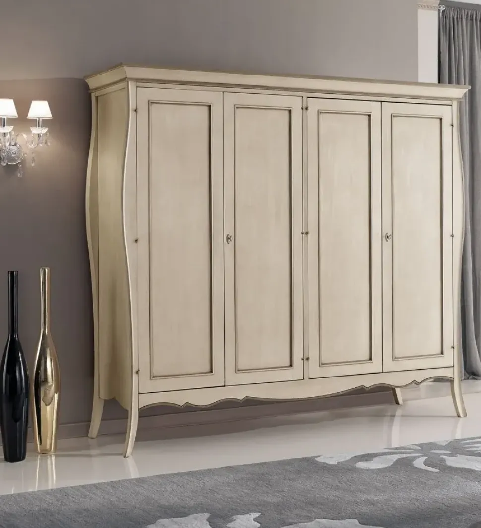 Armadio con ante battenti a prezzo scontato modello Armadio art 688 a di Artigianale