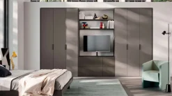 Armadio con ante battenti a prezzo scontato modello Liscia 22 crea 1200 di Orme