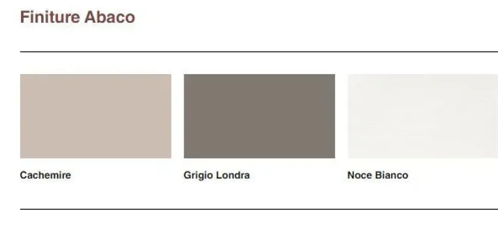 Armadio con ante battenti a prezzo scontato modello Abaco 122 night collection di Collezione esclusiva