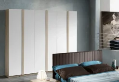 Armadio con ante battenti a prezzo scontato modello Abaco 122 night collection di Collezione esclusiva