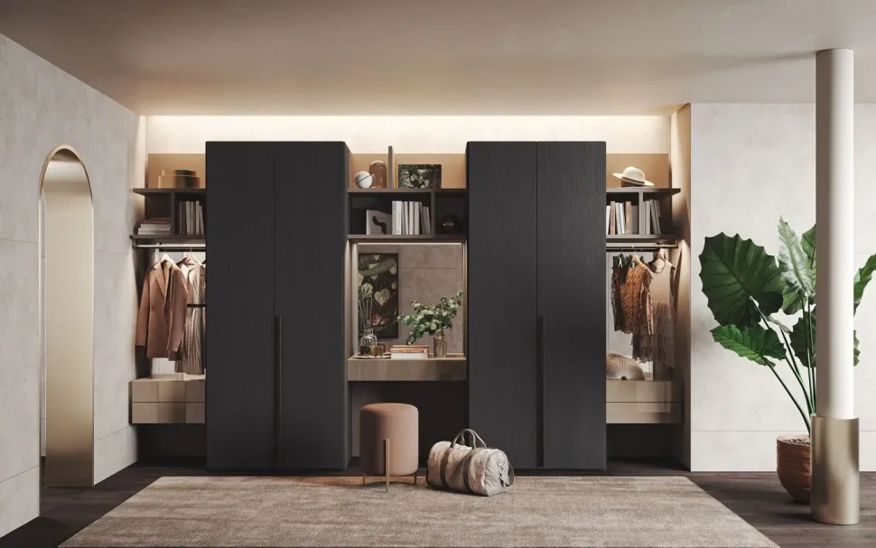 Armadio con ante battenti modello Basic ala free con ante battenti scontato del 35%