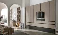 Armadio con ante battenti Armadio battente 8 ante materico scontato del 30%