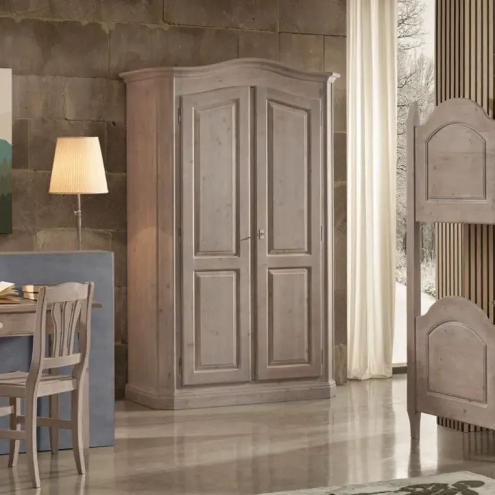 Armadio con ante battenti classico Armadio art 301 a Artigianale a prezzo ribassato