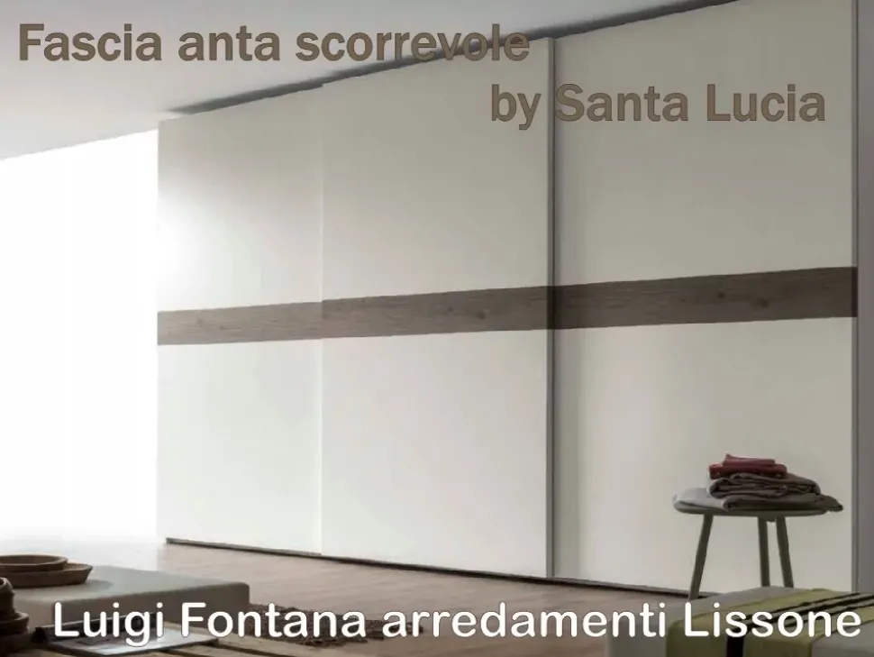 Armadio con ante scorrevoli moderno Projecta santa lucia Santa lucia a prezzo ribassato