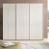 Armadio con ante scorrevoli modello Armadio a 3 ante scorrevoli laccato bianco opaco in promo-sconto del 50% scontato del 50%