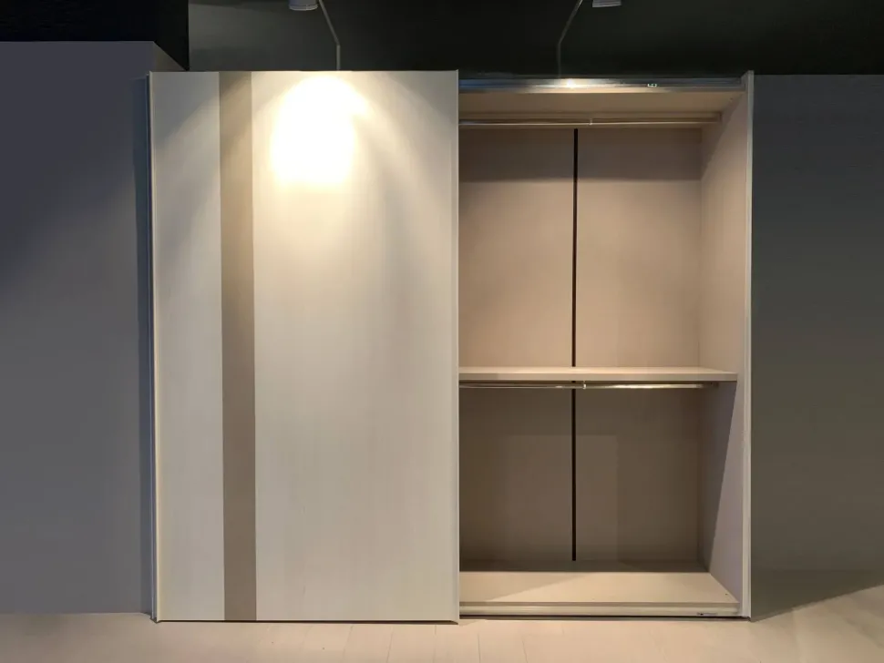 Armadio con ante scorrevoli moderno Terna Orme a prezzo scontato