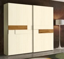 Armadio con ante scorrevoli moderno Rovere essence  Collezione esclusiva a prezzo scontato