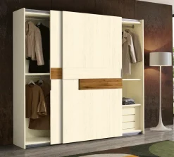 Armadio con ante scorrevoli moderno Rovere essence  Collezione esclusiva a prezzo scontato