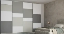 Armadio con ante scorrevoli modello Cube scontato del 39%