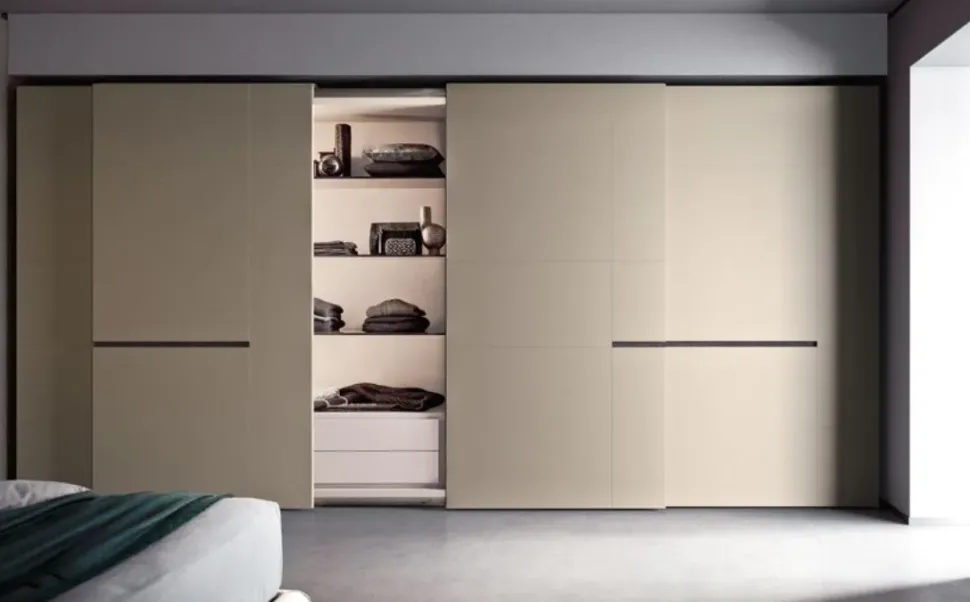 Armadio con ante scorrevoli moderno Crea Pianca a prezzo ribassato