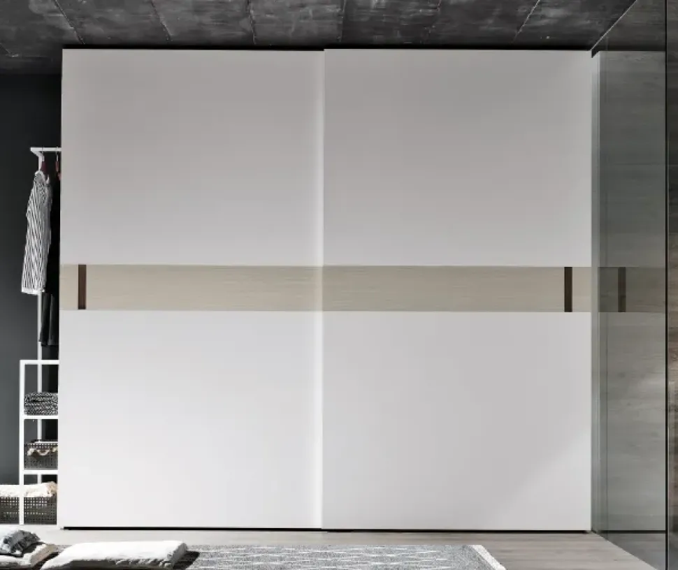 Armadio con ante scorrevoli moderno Athena Tomasella a prezzo scontato