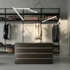 Armadio con cabina armadio moderno Naked Orme a prezzo scontato