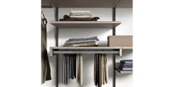 Armadio con cabina armadio a prezzo scontato modello System soul 4 di Collezione esclusiva