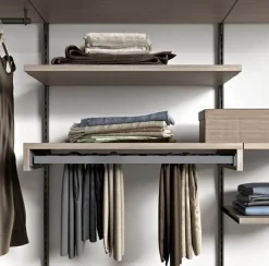 Armadio con cabina armadio moderno Z04 * Artigianale a prezzo scontato