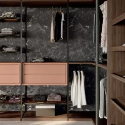 Armadio con cabina armadio Cabina armadio skeletro a prezzo ribassato