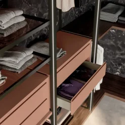 Armadio con cabina armadio Cabina armadio skeletro a prezzo ribassato