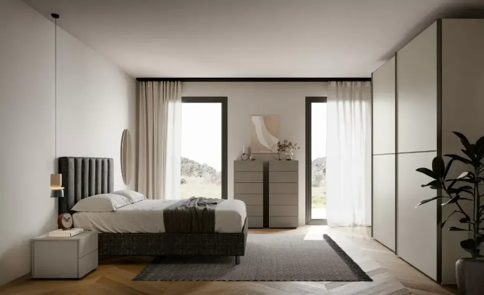 Armadio con cabina armadio moderno Armadio scorrevole santa lucia nilo Santalucia a prezzo scontato