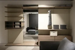 Armadio con cabina armadio modello System scontato del 65%