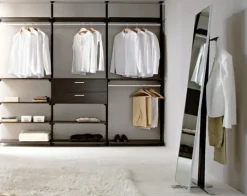 Armadio con cabina armadio design Ok-ne Domitalia a prezzo ribassato