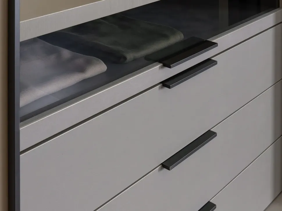 Armadio Cubik player outlet Diotti.com a tre ante a prezzo scontato