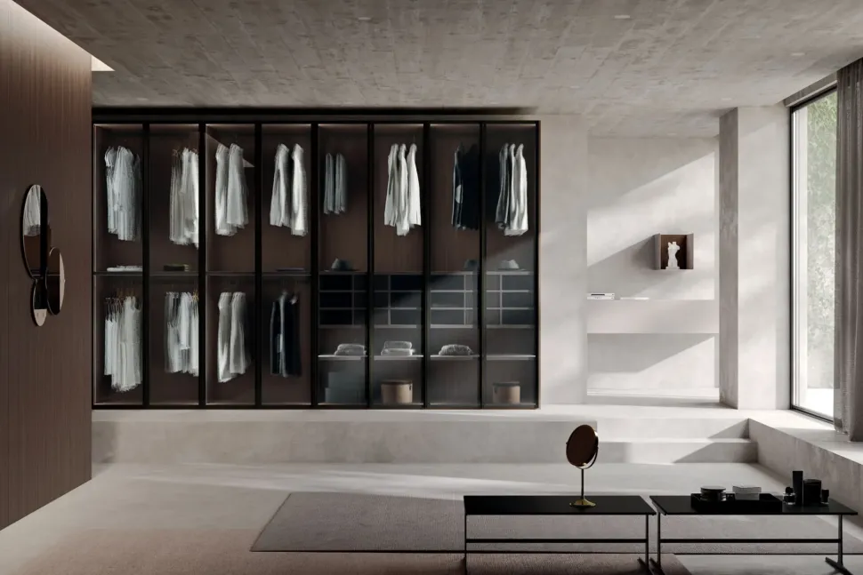 Armadio design * glass vetro di Orme a PREZZO OUTLET -30%