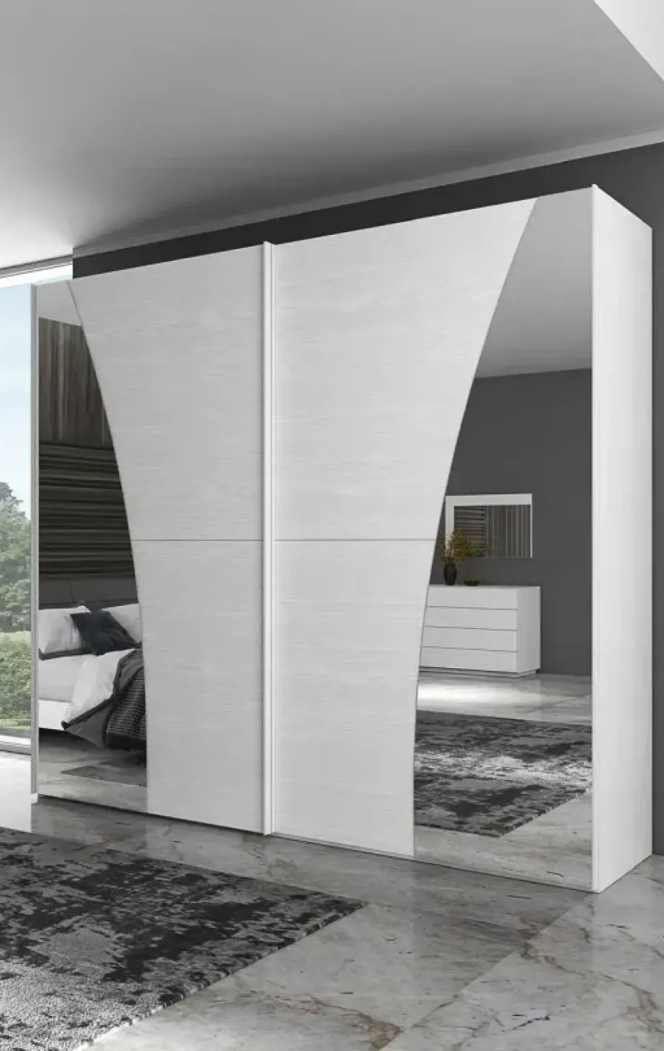 Armadio design Aramadio scorrevole 2 ante maxi a Md work con un ribasso imperdibile