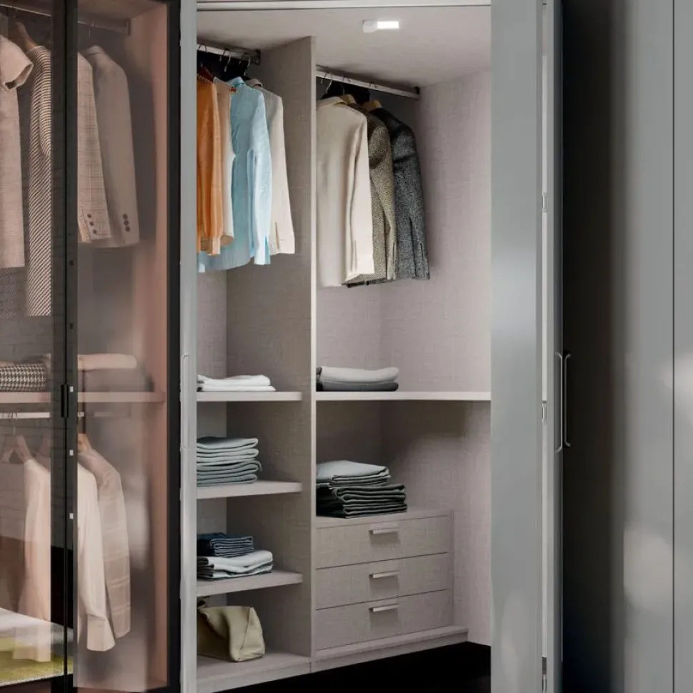 Armadio design Armadio battente anta liscia Orme con uno sconto imperdibile