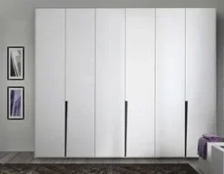 Armadio design con Sei ante modello Orchidea di Artigianale