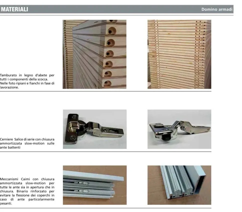 Armadio design Domino Veneran con uno sconto imperdibile