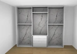 Armadio design Dual flat Caccaro con un ribasso imperdibile