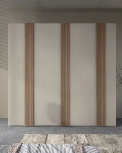 Armadio di Collezione esclusiva modello Riga in laminato opaco con sconto -51%