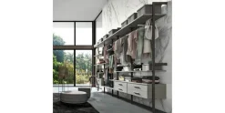 Armadio di Collezione esclusiva modello System soul 8 in laccato opaco con sconto -40%