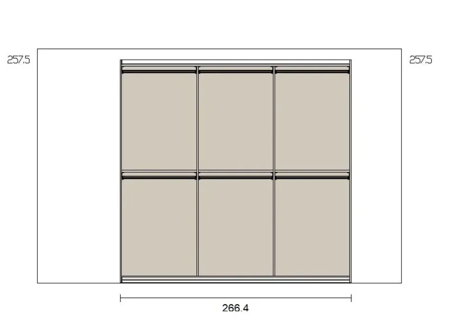 Armadio di Moretti compact modello Armadio room 01 in laminato opaco con sconto -30%