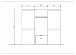 Armadio Filo 120 Orme: moderno, PREZZI OUTLET -30%!