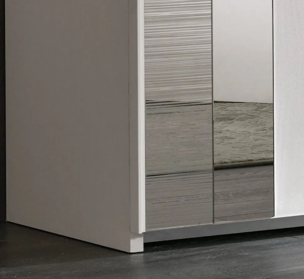 Armadio in laccato lucido Abaco 124 vertigo a marchio Collezione esclusiva scontato -44%