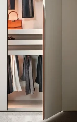 Armadio in laccato opaco Manhattan a marchio Pianca scontato -25%