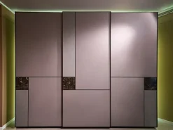 Armadio in laccato opaco Butterfly yves a marchio Benedetti scontato -60%