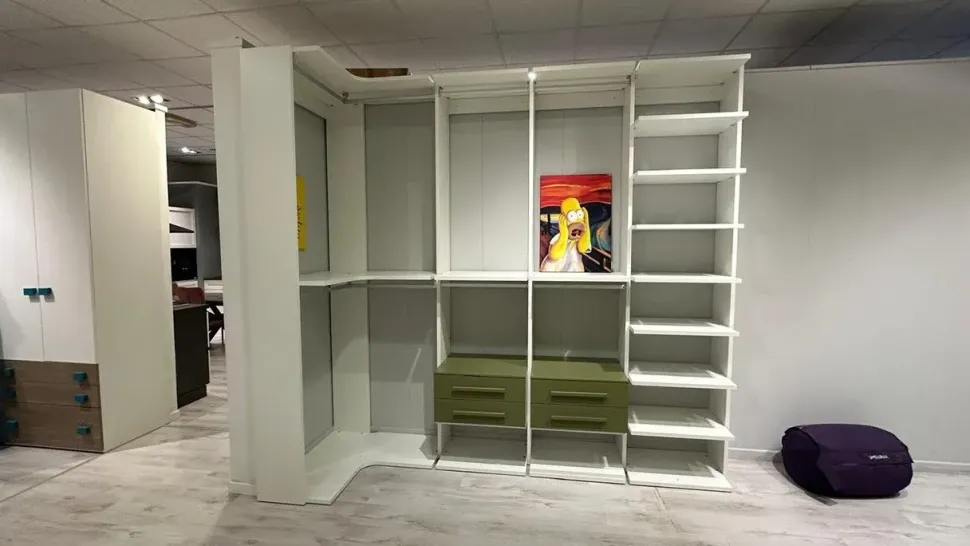 Armadio in laminato materico Tweet a marchio La casa moderna scontato -75%