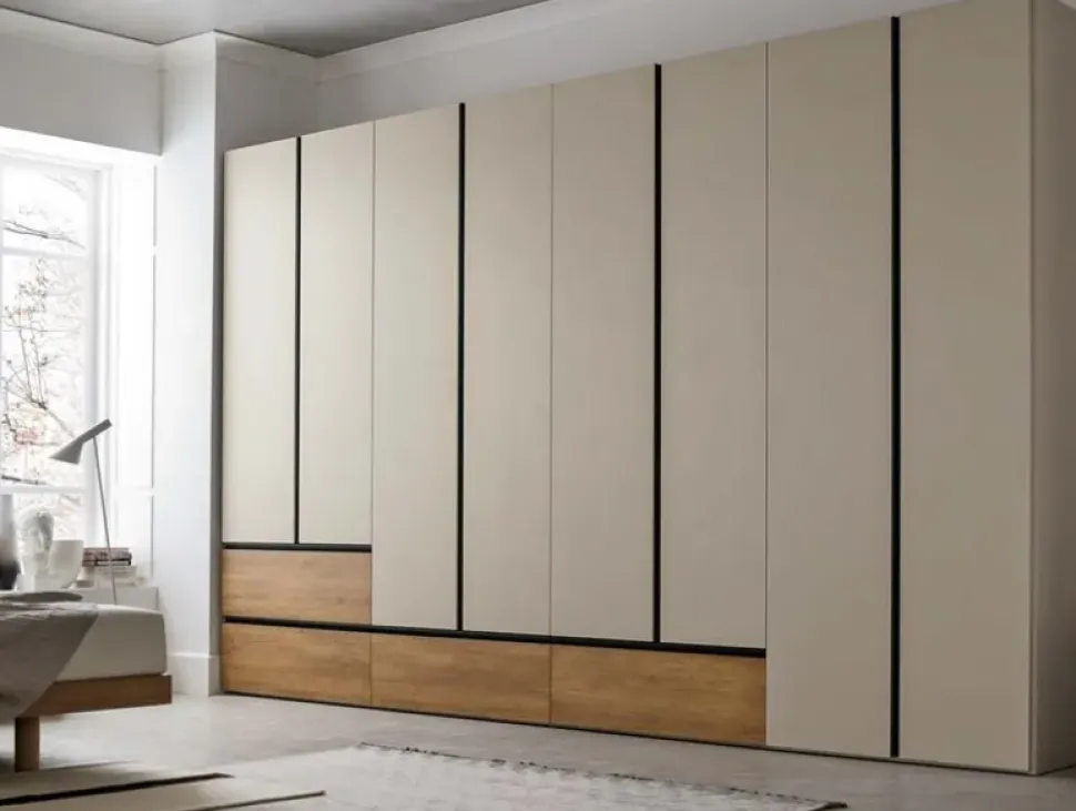 Armadio in laminato materico Modula a marchio Tomasella scontato -36%