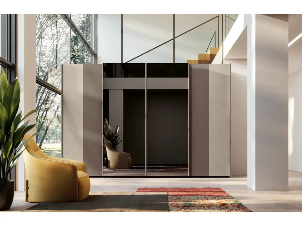 Armadio in laminato materico Arm4 a marchio Artigianale scontato -50%