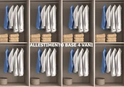 Armadio in laminato opaco Riga extra a marchio Collezione esclusiva scontato -54%