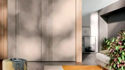 Armadio in laminato opaco Orme light armadio scorrevole con anta terna a marchio Orme scontato -30%