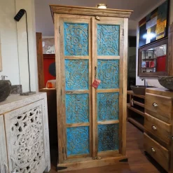 Armadio in legno Armadio  etnico   intarsi  india  a marchio Nuovi mondi collection scontato -37%