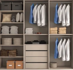 Armadio Lax white Collezione esclusiva con ante battenti SCONTATO a PREZZI OUTLET