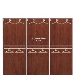 ARMADIO Lions linea ksm 58 Collezione esclusiva in OFFERTA OUTLET