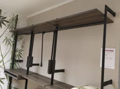 Armadio Metal titanio Zg mobili a senza ante in Offerta Outlet