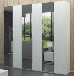 Armadio Mirror scontato del 51%. Ante battenti.